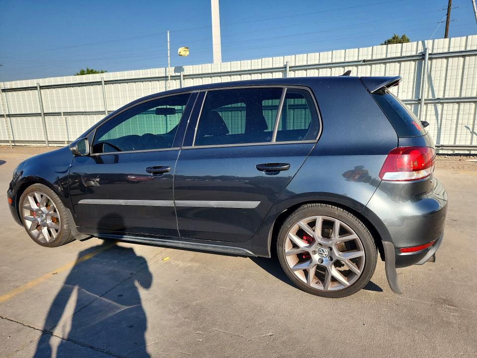 2013 Volkswagen Gti VIN WVWHV7AJ2DW140011 COPART salvage auction — HAIL, Co - Certificate Of Title, sold $4,000 on 2026-07-29 (photo 2)