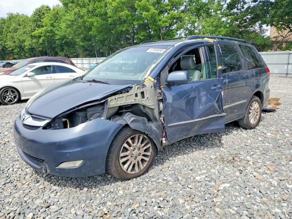 2009 Toyota Sienna VIN 5TDBK22C19S028129 COPART salvage auction — FRONT END, Ma - Cert Of Title-Reconstrctd Coll, sold $950 on 2026-07-22 (photo 1)