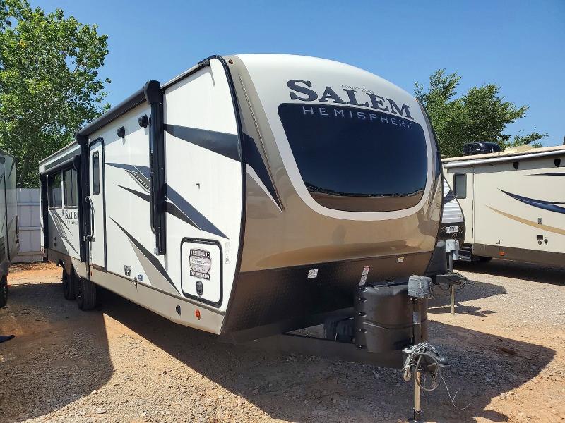 2023 Foresriver VIN 4X4TSBC21PU091101 COPART salvage auction — HAIL, OK - CERT OF TITLE-SALVAGE FLOOD, sold $13,899 on 2026-09-03 (photo 1)