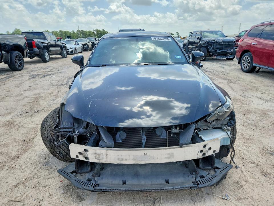2015 Lexus VIN JTHBF1D2XF5062668 COPART salvage auction — FRONT END, Tx - Salvage Vehicle Title, sold $4,550 on 2026-07-07 (photo 5)