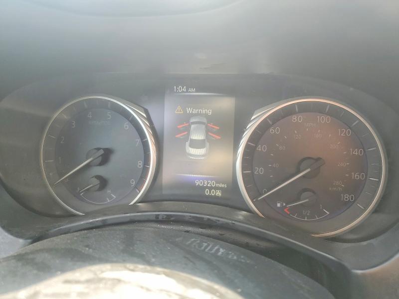 2014 Infiniti Q50 VIN JN1BV7AR7EM698853 COPART salvage auction — FRONT END, OH - CERT OF TITLE-SALVAGE, sold $350 on 2026-07-31 (photo 9)