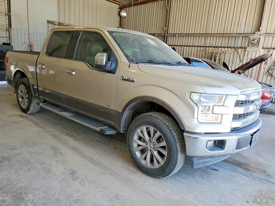 2017 Ford F-150 VIN 1FTEW1CG0HKD40008 COPART salvage auction — HAIL, Tx - Certificate Of Title, sold $8,700 on 2026-07-31 (photo 4)