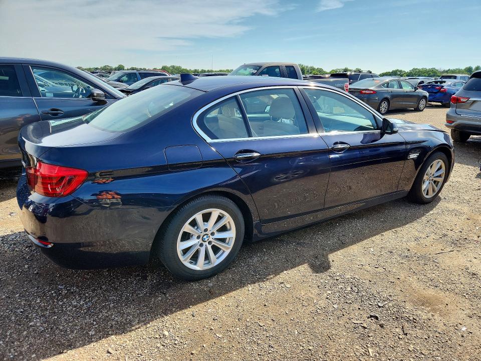 2016 BMW 5er VIN WBA5A7C51GG643071 COPART salvage auction — FRONT END, Il - Salvage Certificate, sold $4,300 on 2026-07-14 (photo 3)