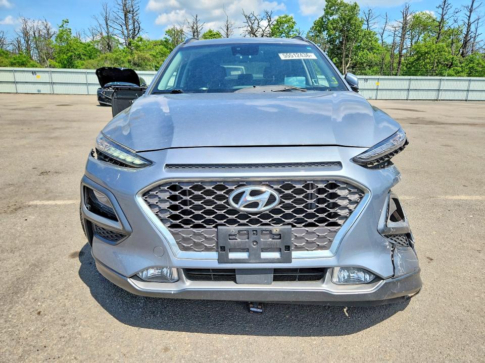 2021 Hyundai Kona VIN KM8K5CA57MU680169 COPART salvage auction — FRONT END, NY - MV-907A SALVAGE CERTIFICATE, sold $3,250 on 2026-07-27 (photo 5)