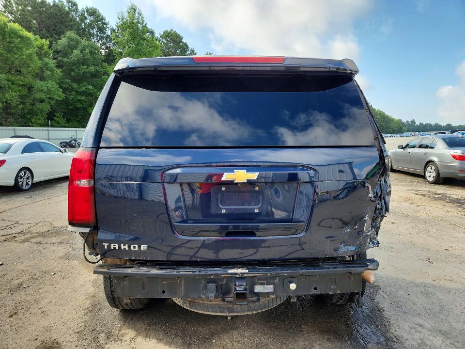 2018 Chevrolet Tahoe VIN 1GNSCAKCXJR199561 COPART salvage auction — REAR END, La - Cert Of Title-Salvage, sold $6,400 on 2026-07-02 (photo 6)