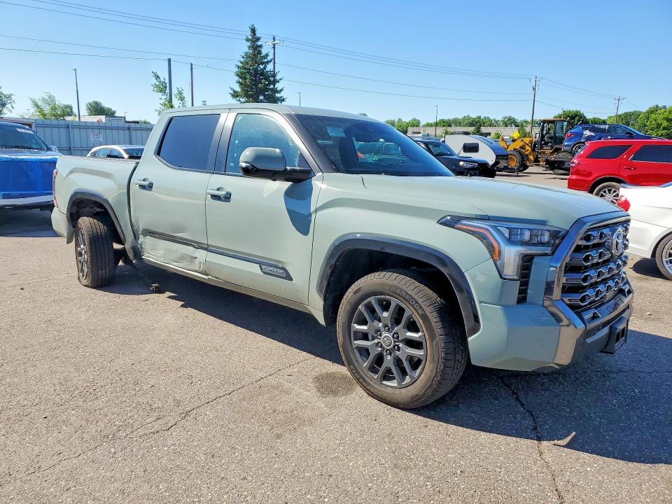 2024 Toyota Tundra VIN 5TFNA5DB3RX162785 COPART salvage auction — SIDE, Mn - Cert Of Title-Salvage, sold $1,550 on 2026-07-30 (photo 4)