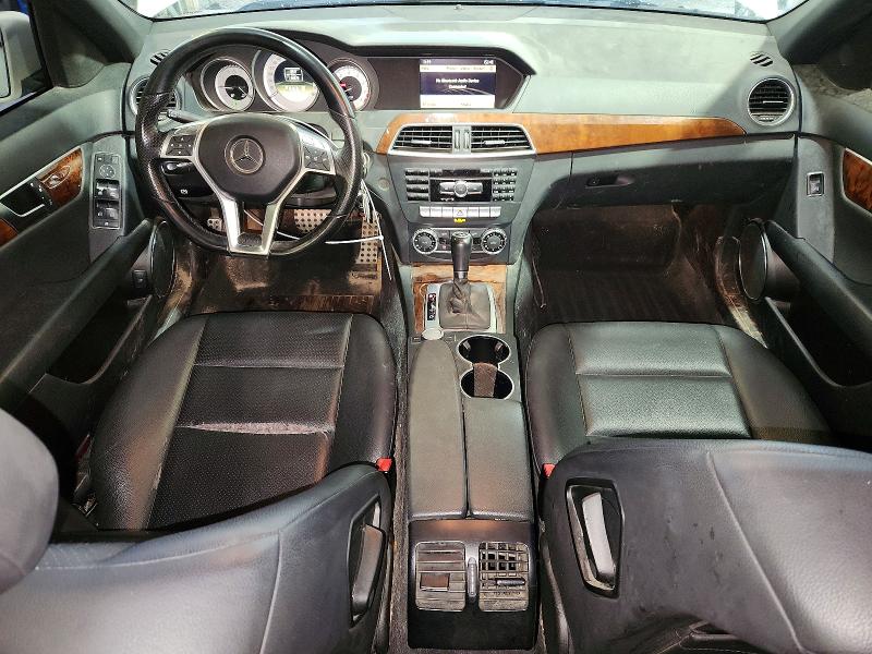 2012 Mercedes-benz C-klasse VIN WDDGF8BB7CR201944 COPART salvage auction — UNDERCARRIAGE, Pa - Certificate Of Salvage, sold $1,800 on 2026-07-02 (photo 8)
