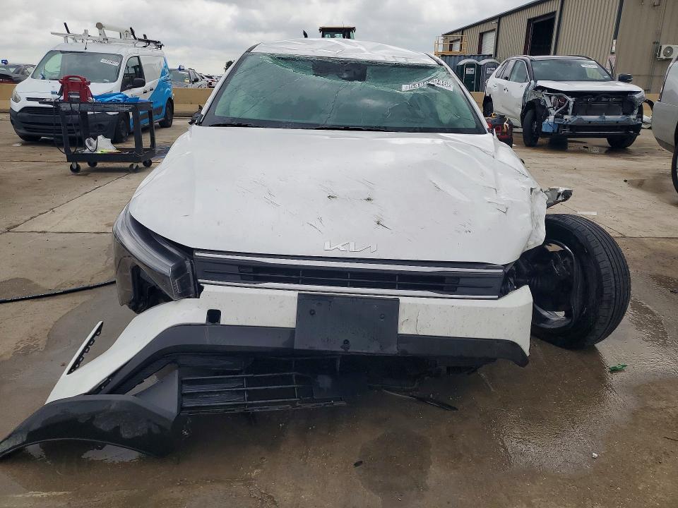 2025 Kia K4 VIN 3KPFT4DE0SE008382 COPART salvage auction — FRONT END, Tx - Certificate Of Title, sold $1,250 on 2026-07-23 (photo 5)