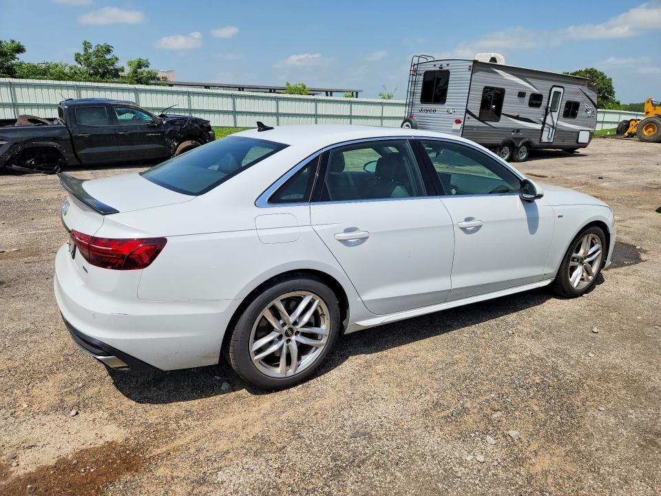2022 Audi A4 VIN WAUEAAF49NN008527 COPART salvage auction — SIDE, Wi - Cert Of Title-Salvage Vehicle, sold $250 on 2026-07-28 (photo 3)