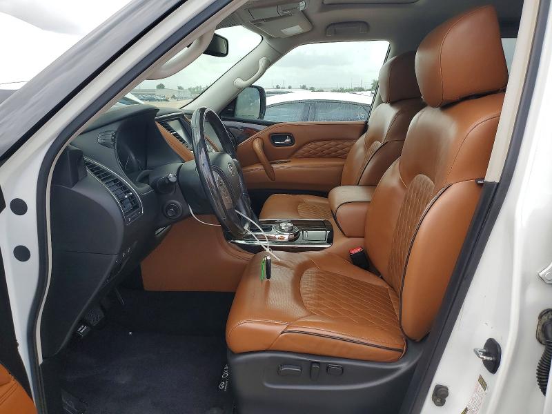 2019 Infiniti Qx80 VIN JN8AZ2NE7K9231507 COPART salvage auction — FRONT END, Tx - Nonrepairable Title, sold $4,650 on 2026-07-10 (photo 7)