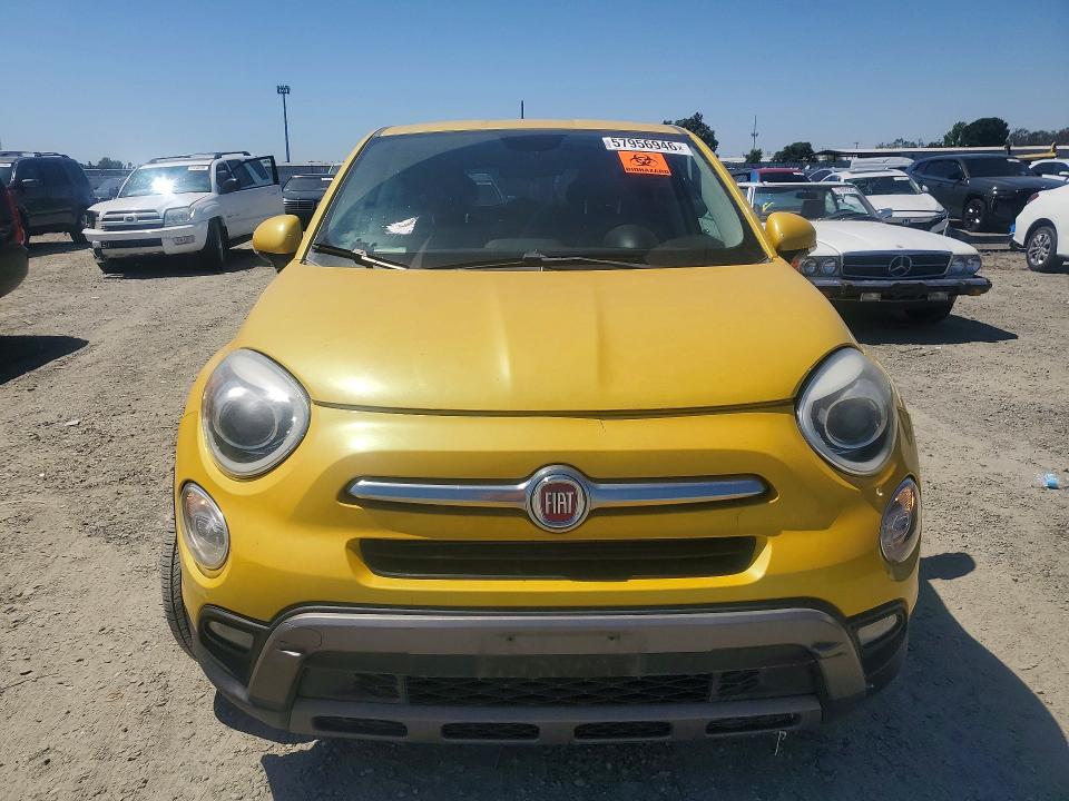 2016 Fiat VIN ZFBCFYCT0GP386343 COPART salvage auction — FRONT END, Ca - Dis/Dlr/Exp Only Clean Title, sold $800 on 2026-07-08 (photo 5)