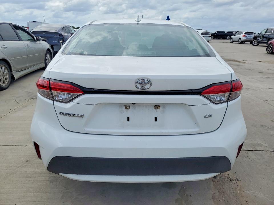 2021 Toyota Corolla VIN 5YFEPMAE4MP256026 COPART salvage auction — HAIL, Tx - Cert Of Title-Rebuilt Salvage, sold $9,600 on 2026-07-13 (photo 6)