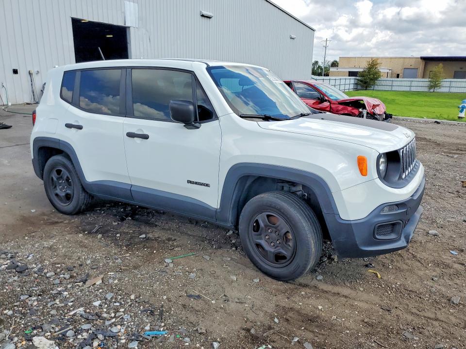 2018 Jeep Renegade VIN ZACCJBAB3JPH15307 COPART salvage auction — MINOR DENT/SCRATCHES, GA - CERTIFICATE OF TITLE, sold $10 on 2026-07-23 (photo 4)