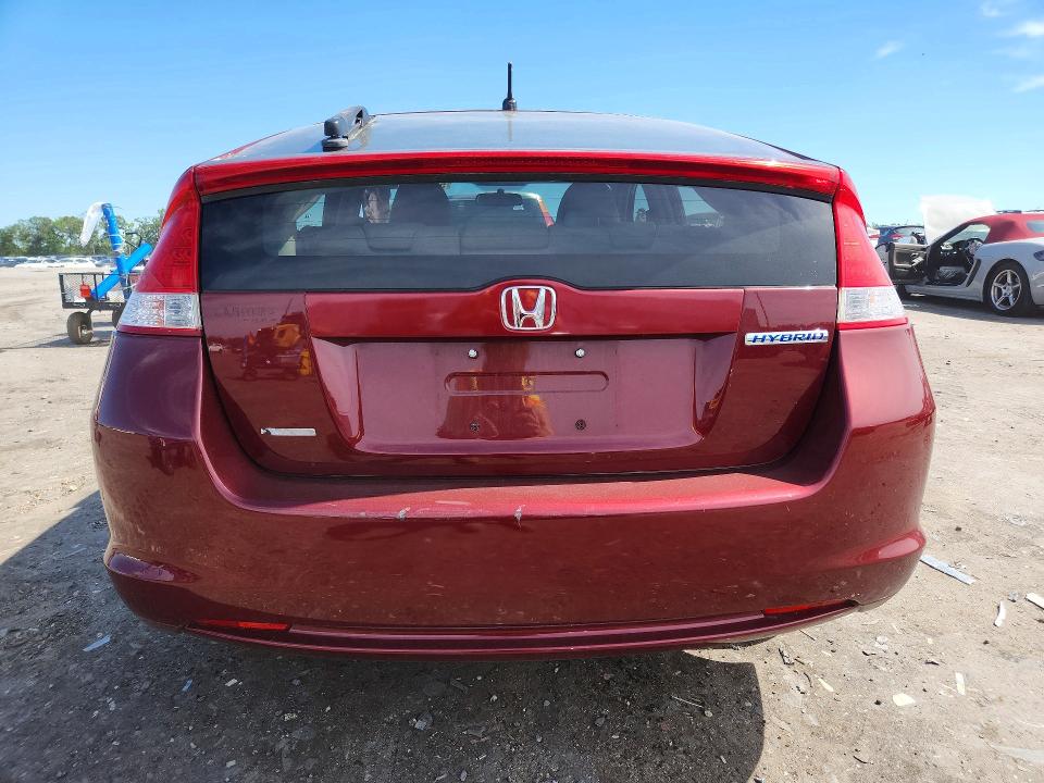 2010 Honda Insight VIN JHMZE2H56AS033724 COPART salvage auction — SIDE, VA - CERT OF TITLE - SALVAGE, sold $325 on 2026-07-22 (photo 6)