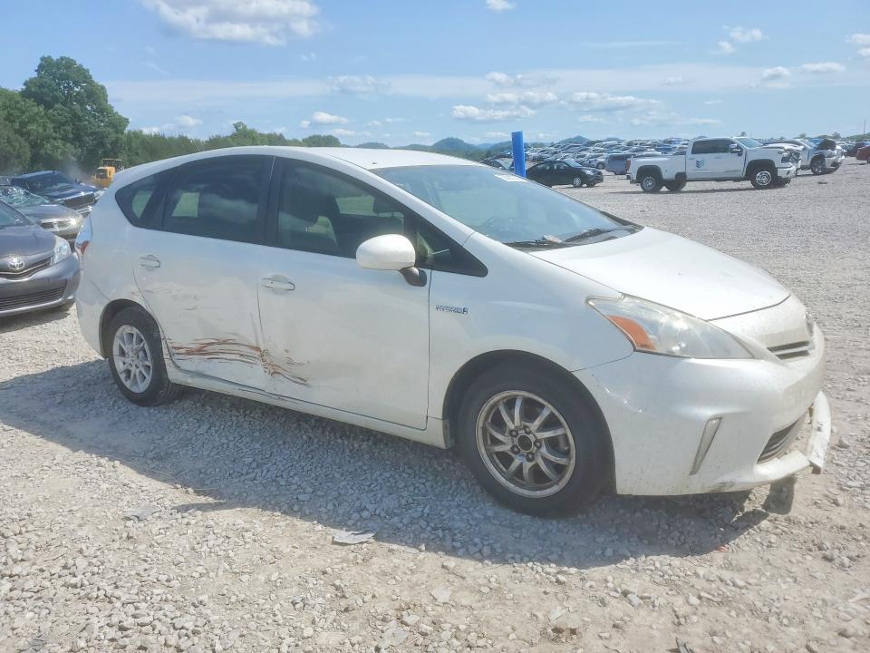 2013 Toyota Prius VIN JTDZN3EU1D3197075 COPART salvage auction — FRONT END, TN - SALVAGE CERTIFICATE, sold $2,950 on 2026-07-28 (photo 4)