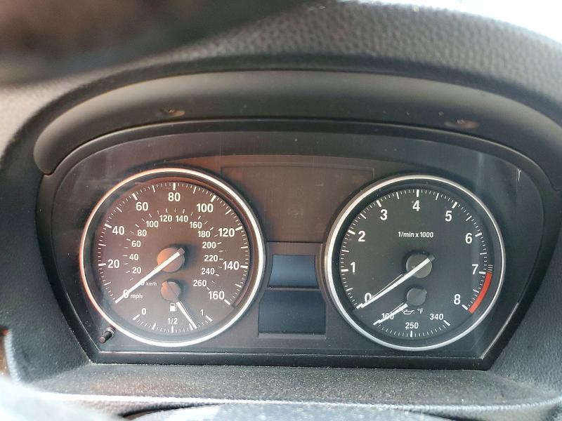 2008 BMW 3 series VIN WBAWR33598PX75289 COPART salvage auction — FRONT END, GA - CERT OF TITLE-SALVAGE, sold $575 on 2026-07-24 (photo 9)