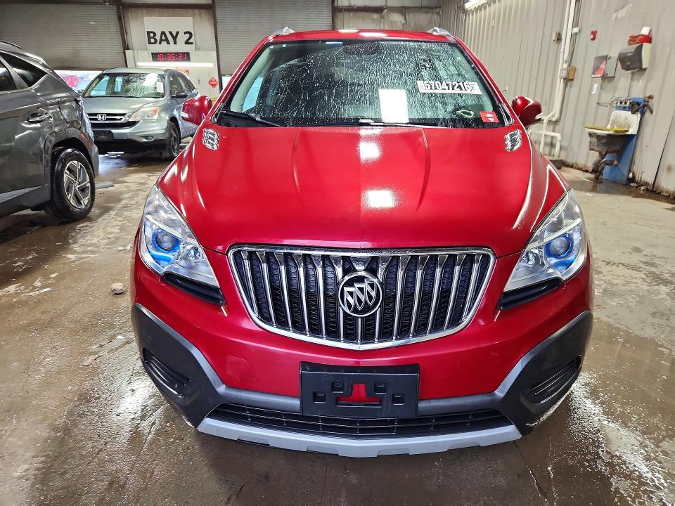2015 Buick Encore VIN KL4CJASB4FB230551 COPART salvage auction — MINOR DENT/SCRATCHES, IL - CERTIFICATE OF TITLE, sold $2,250 on 2026-07-09 (photo 5)