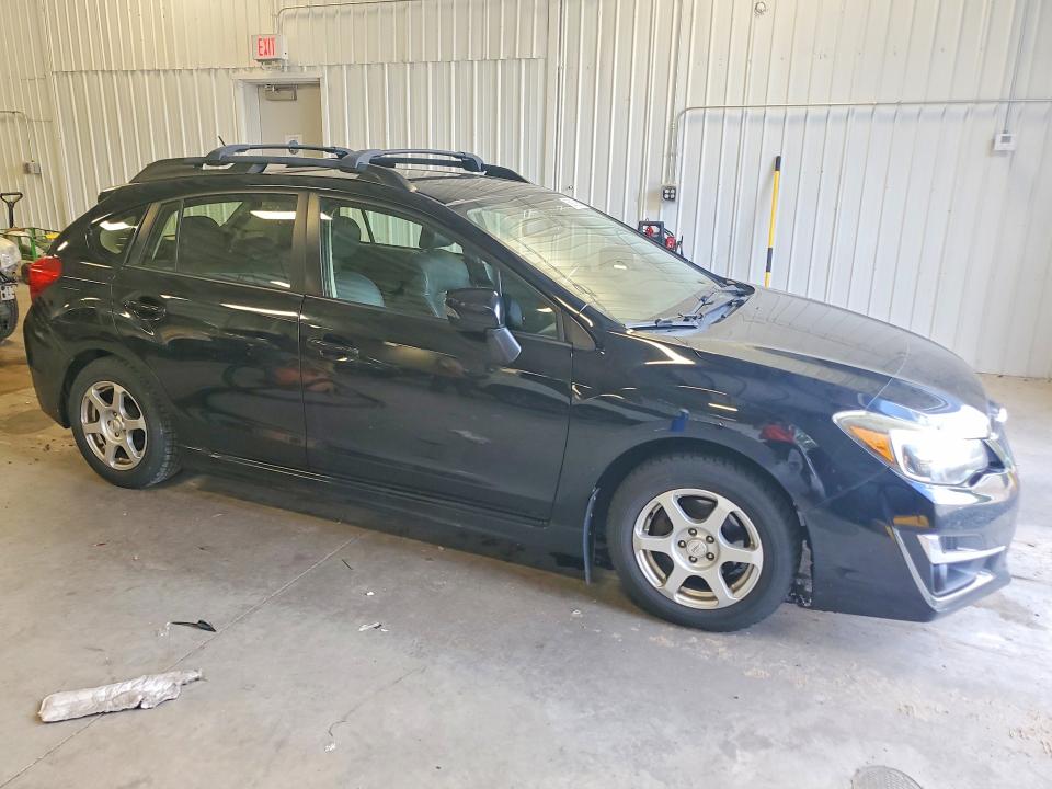 2015 Subaru Impreza VIN JF1GPAZ66FH231783 COPART salvage auction — HAIL, Mn - Certificate Of Title, sold $1,850 on 2026-07-09 (photo 4)
