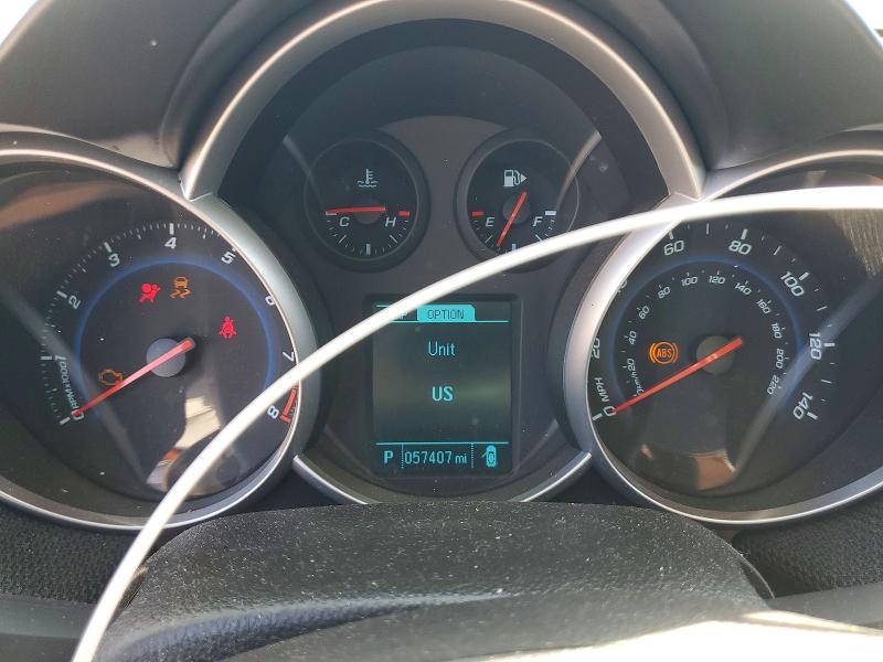 2013 Chevrolet Cruze VIN 1G1PC5SB9D7114280 COPART salvage auction — FRONT END, Ca - Salvage Certificate, sold $50 on 2026-07-24 (photo 9)