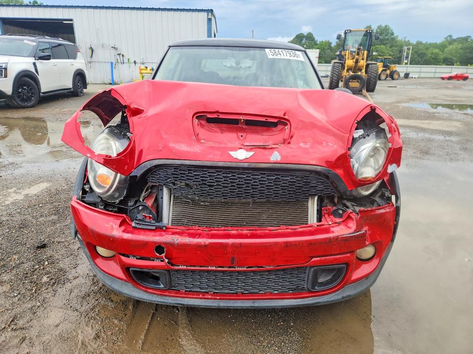 2012 Mini VIN WMWSV3C54CTY29348 COPART salvage auction — FRONT END, La - Cert Of Title-Salvage, sold $275 on 2026-08-20 (photo 5)