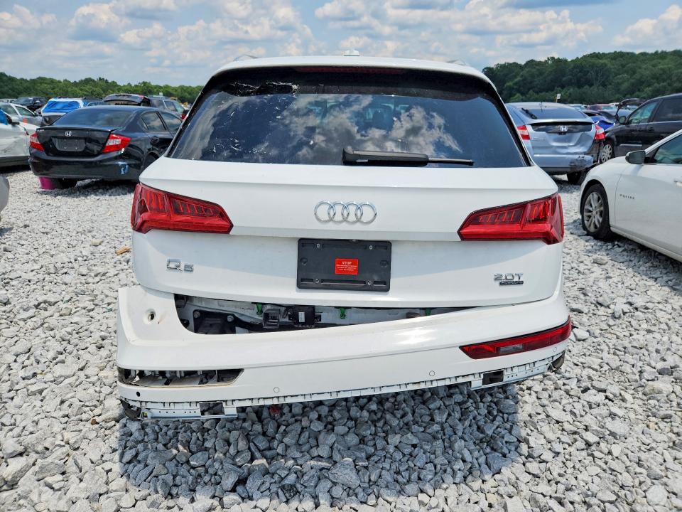 2018 Audi Q5 VIN WA1BNAFY7J2107057 COPART salvage auction — REAR END, Ga - Cert Of Title-Salvage, sold $10,200 on 2026-07-16 (photo 6)