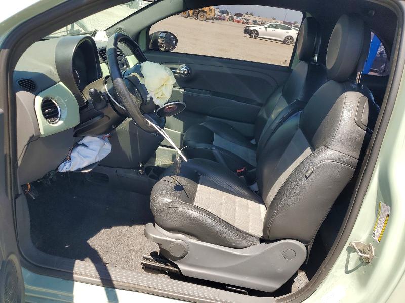 2012 Fiat VIN 3C3CFFBR1CT211584 COPART salvage auction — FRONT END, Ca - Salvage Certificate, sold $350 on 2026-07-02 (photo 7)