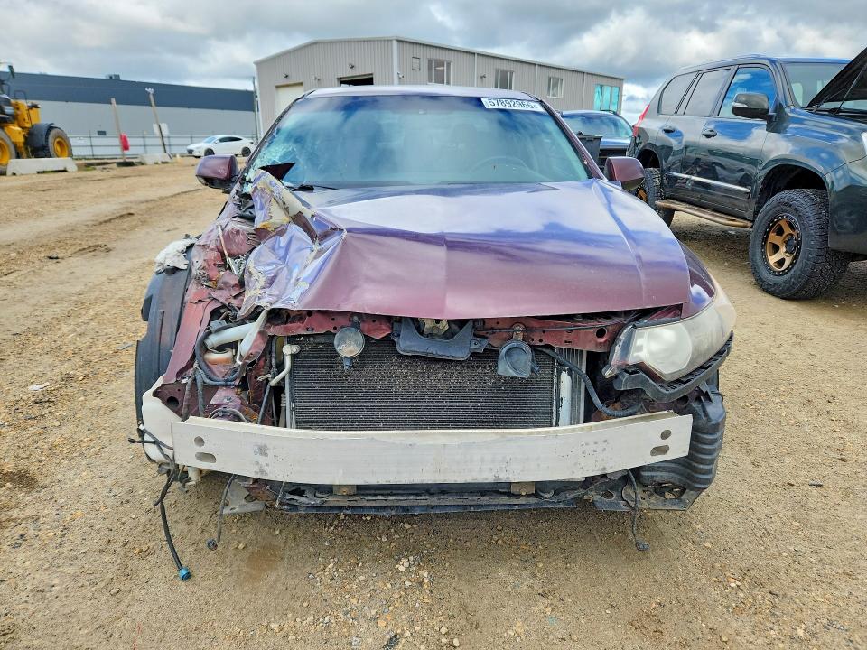 2009 Acura Tsx VIN JH4CU26669C800191 COPART salvage auction — FRONT END, Ab - Bos - Salvage, sold $100 on 2026-07-16 (photo 5)