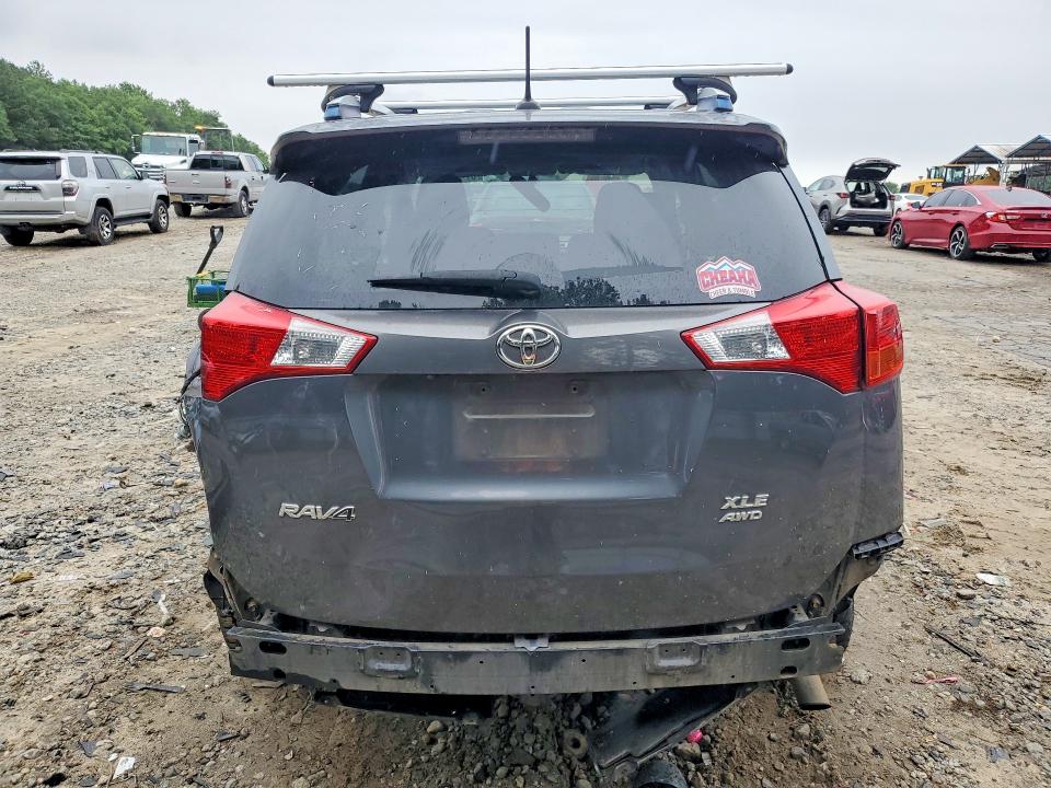 2014 Toyota VIN JTMRFREV8ED047341 COPART salvage auction — REAR END, Al - Cert Of Title-Salvage Title, sold $4,000 on 2026-07-24 (photo 6)