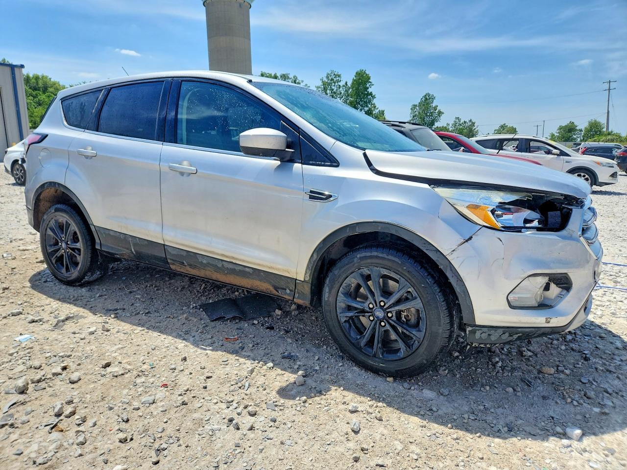 2017 Ford Escape VIN 1FMCU9GD9HUF06084 COPART salvage auction — Front End, MI - CERTIFICATE OF TITLE, sold $1,600 on 2026-07-09 (photo 4)