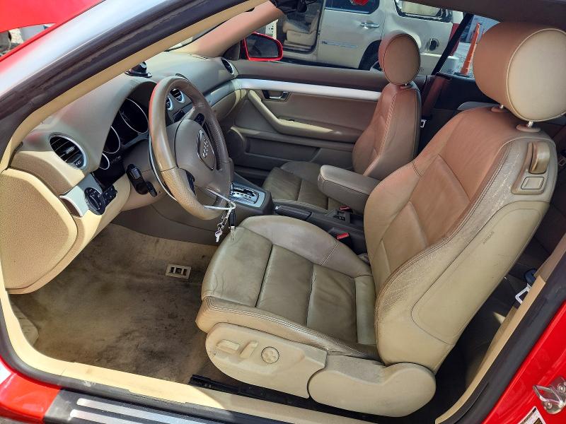 2007 Audi A4 VIN WAUEH48H47K014222 COPART salvage auction — FRONT END, Co - Public - Salvage Title, sold $325 on 2026-07-02 (photo 7)