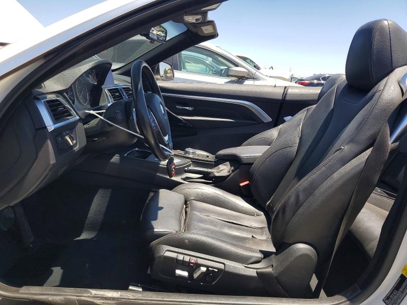 2018 BMW 4er VIN WBA4Z1C54JEC59678 COPART salvage auction — FRONT END, Ca - Salvage Certificate, sold $3,850 on 2026-07-14 (photo 7)