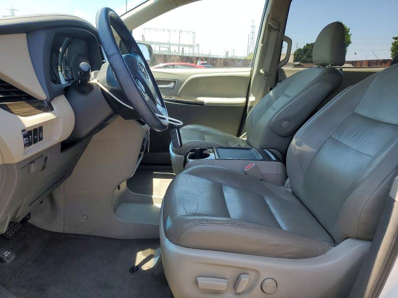 2015 Toyota VIN 5TDYK3DC9FS541444 COPART salvage auction — REAR END, Ca - Salvage Certificate, sold $7,400 on 2026-07-22 (photo 7)