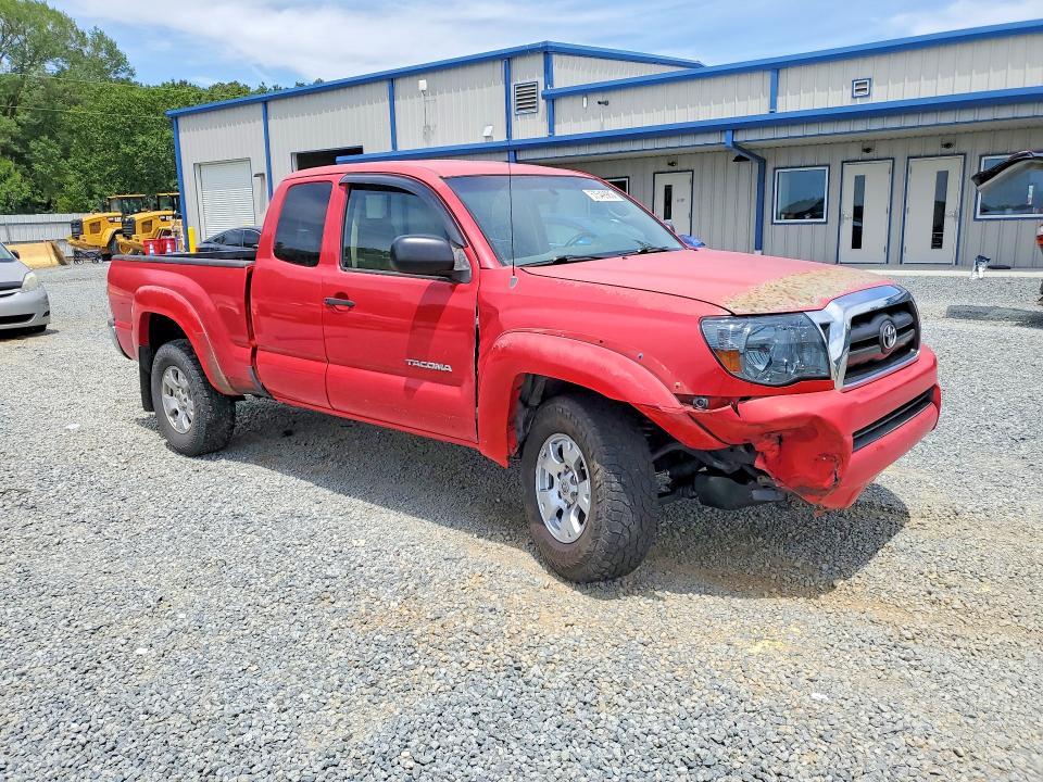 2007 Toyota Tacoma VIN 5TETU62N77Z407580 COPART salvage auction — FRONT END, NC - SALVAGE CERTIFICATE OF TITLE, sold $2,050 on 2026-07-30 (photo 4)