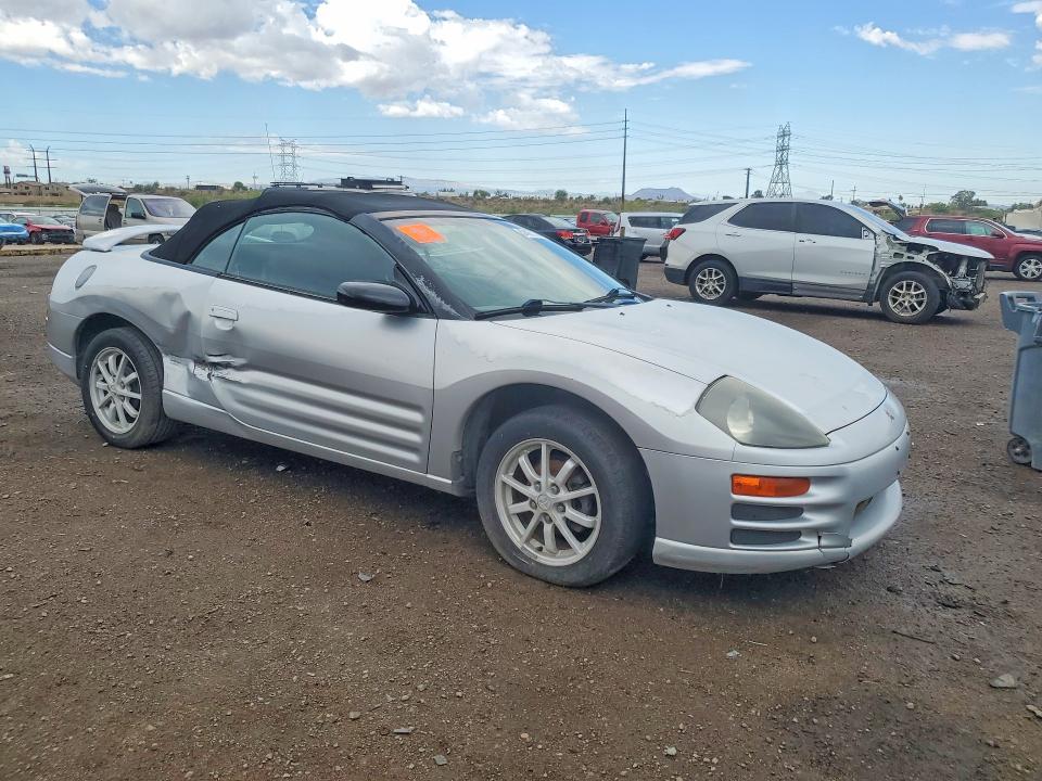 2001 Mitsubishi ECLIPSE VIN 4A3AE45G21E142497 COPART salvage auction — MECHANICAL, Az - Certificate Of Title, sold $250 on 2026-07-10 (photo 4)