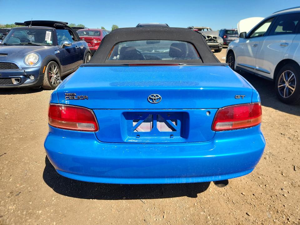 1996 Toyota Celica VIN JT5FG02T1T0034459 COPART salvage auction — SIDE, Il - Salvage Certificate, sold $1,000 on 2026-07-14 (photo 6)