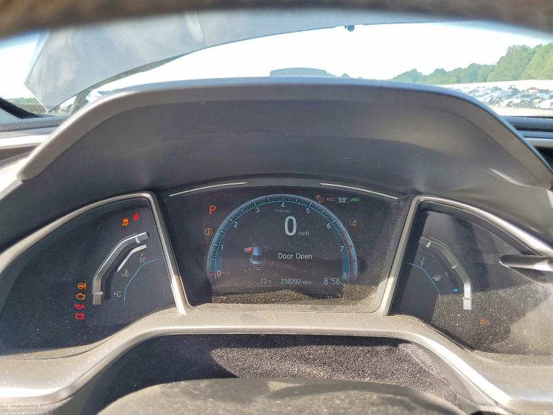 2019 Honda Civic VIN JHMFC1F32KX005475 COPART salvage auction — FRONT END, Nc - Salvage Certificate Of Title, sold $3,000 on 2026-07-22 (photo 9)