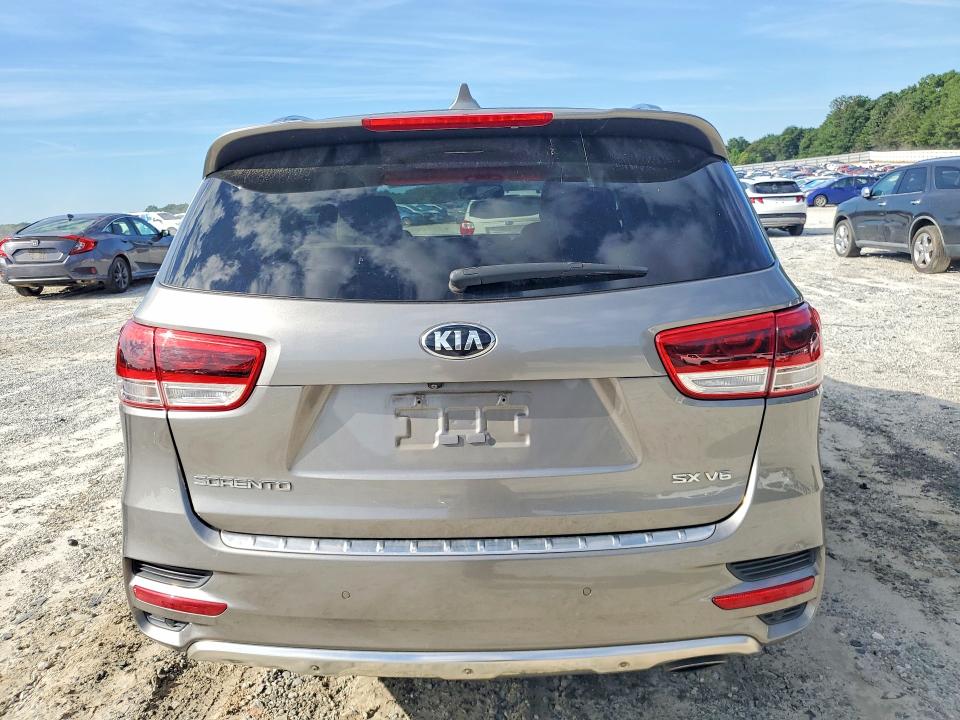 2016 Kia VIN 5XYPK4A50GG022885 COPART salvage auction — FRONT END, Ga - Cert Of Title-Salvage, sold $3,600 on 2026-07-29 (photo 6)