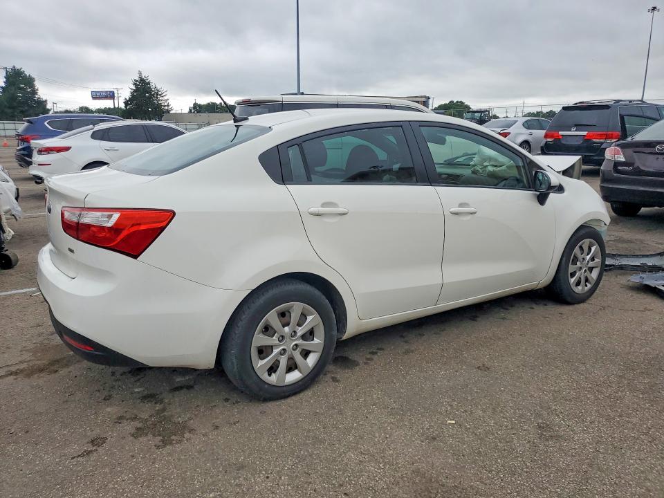 2013 Kia Rio VIN KNADM4A37D6170930 COPART salvage auction — FRONT END, Oh - Cert Of Title-Salvage, sold $250 on 2026-07-08 (photo 3)