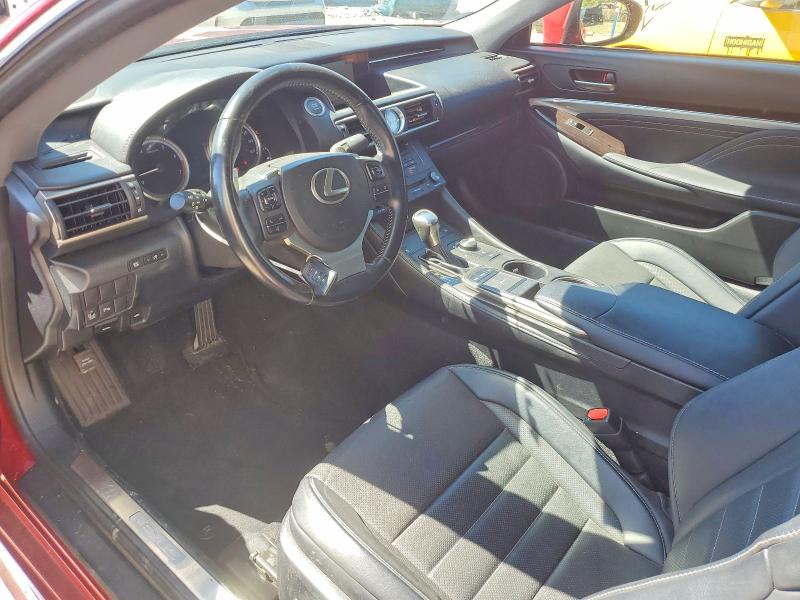 2017 Lexus Rc VIN JTHSM5BCXH5002854 COPART salvage auction — FRONT END, Nj - Cert Of Title-Salvage, sold $7,900 on 2026-07-26 (photo 8)