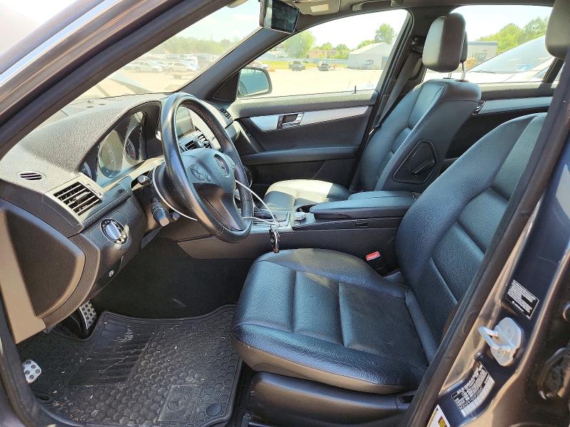 2009 Mercedes-benz C-klasse VIN WDDGF81X69F204647 COPART salvage auction — FRONT END, Nj - Cert Of Title-Salvage, sold $375 on 2026-07-07 (photo 7)