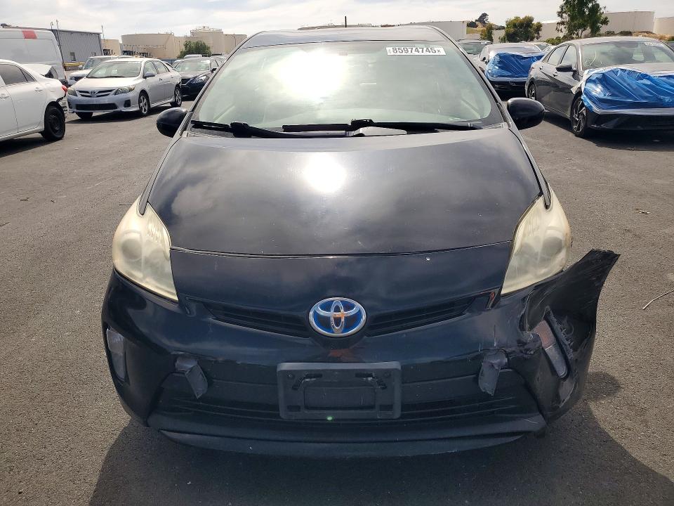2012 Toyota Prius VIN JTDKN3DU0C5514088 COPART salvage auction — FRONT END, Ca - Salvage Certificate, sold $1,200 on 2026-07-13 (photo 5)