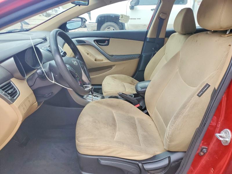 2013 Hyundai Elantra VIN KMHDH4AE8DU776544 COPART salvage auction — FRONT END, Nc - Dealer Only Clean Title, sold $250 on 2026-07-06 (photo 7)