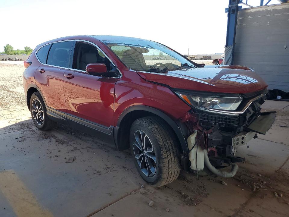 2021 Honda Cr-v VIN 2HKRW2H87MH603029 COPART salvage auction — FRONT END, Az - Cert Of Title - Salvage, sold $6,600 on 2026-07-09 (photo 4)