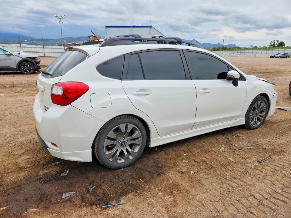 2015 Subaru Impreza VIN JF1GPAT63FH231281 COPART salvage auction — FRONT END, Co - Salvage Title, sold $325 on 2026-07-16 (photo 3)