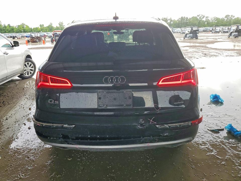 2020 Audi Q5 VIN WA1ANAFY8L2082555 COPART salvage auction — REAR END, Tx - Salvage Vehicle Title, sold $9,400 on 2026-07-14 (photo 6)