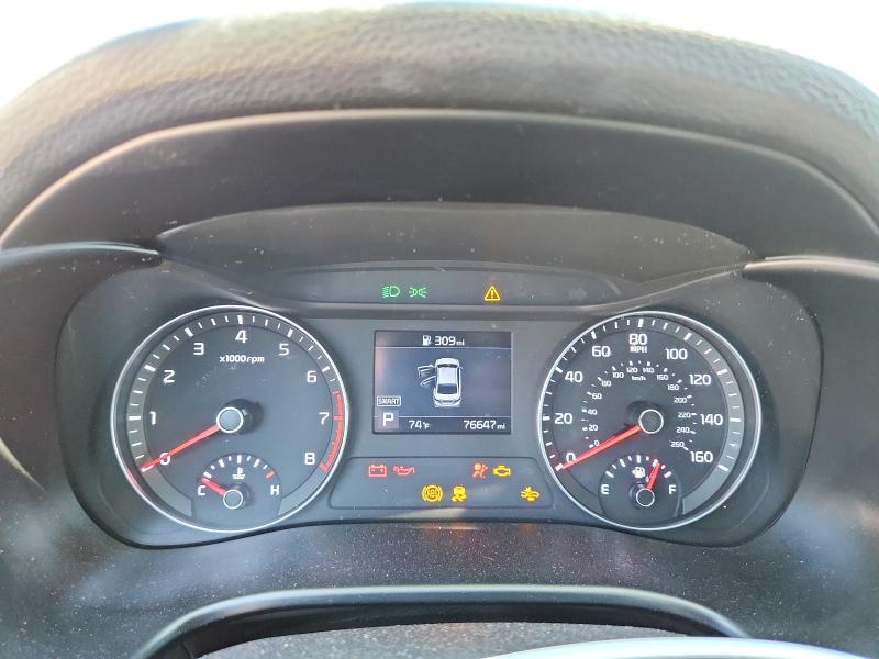 2019 Kia VIN 3KPF24AD6KE110638 COPART salvage auction — FRONT END, Pa - Certificate Of Salvage, sold $2,100 on 2026-07-02 (photo 9)