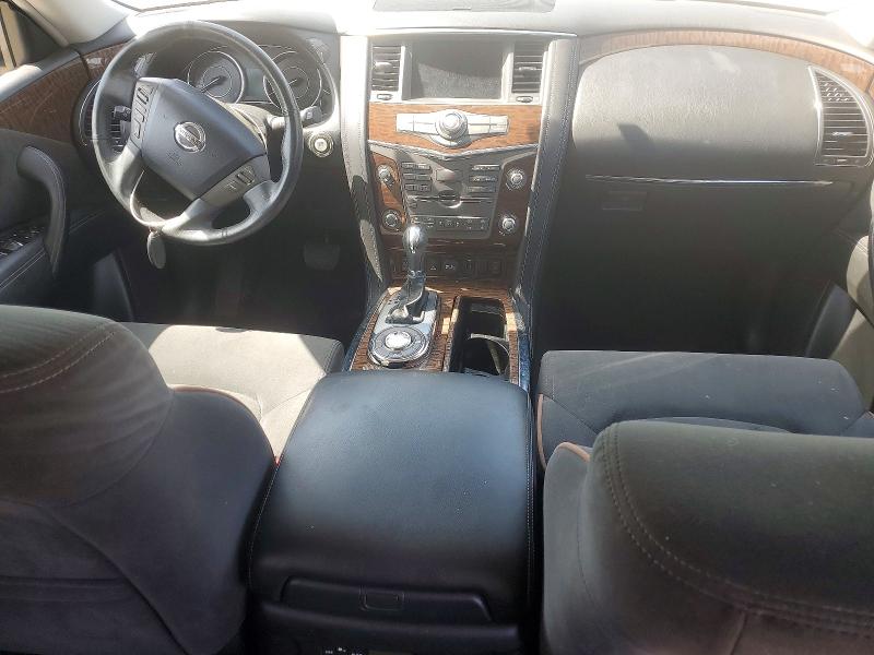 2018 Nissan Armada VIN JN8AY2ND2J9056124 COPART salvage auction — FRONT END, Tn - Salvage Certificate, sold $3,950 on 2026-07-09 (photo 8)