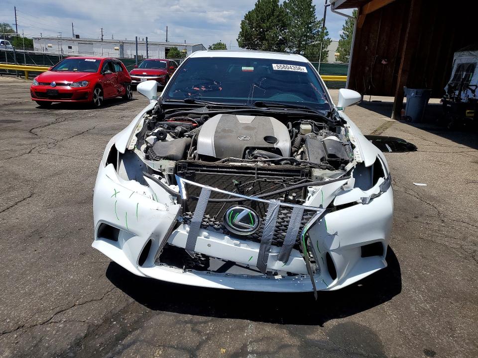 2014 Lexus Is VIN JTHCE1D28E5000871 COPART salvage auction — FRONT END, Co - Public - Salvage Title, sold $4,500 on 2026-07-28 (photo 5)