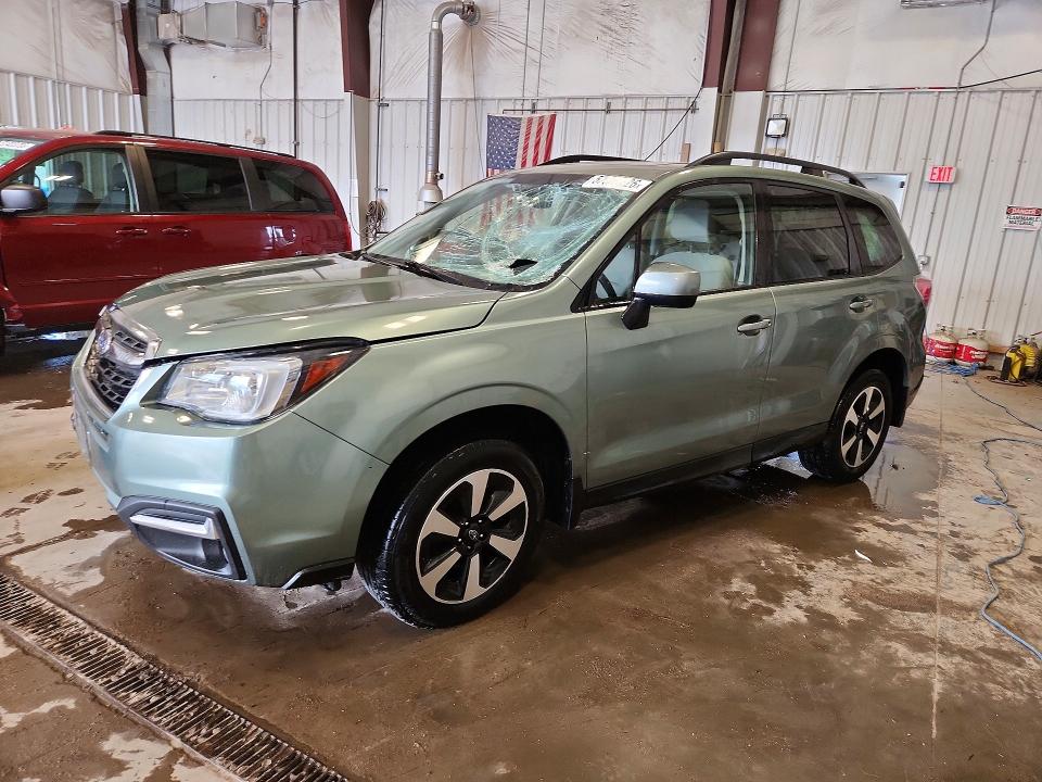 2017 Subaru Forester VIN JF2SJAGC6HH526546 COPART salvage auction — HAIL, Wi - Certificate Of Title, sold $2,650 on 2026-07-06 (photo 1)