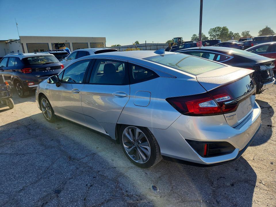2018 Honda Clarity VIN JHMZC5F38JC003109 COPART salvage auction — BURN, IN - CERT OF TITLE-SALVAGE TITLE, sold $5,400 on 2026-07-31 (photo 2)